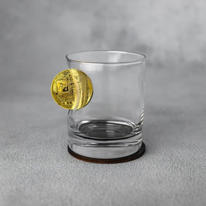 PAR DE VASOS - BITCOIN + JOSE L PIEDRA 5 CAZADORES