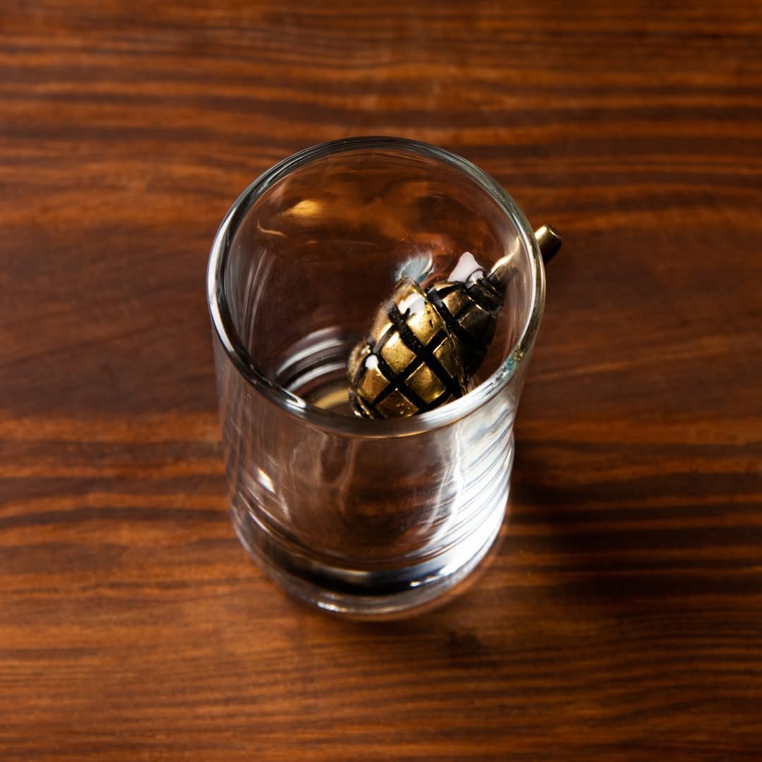 Mix de 6 vasos incrustados