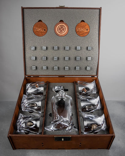 BIGSET VASOS DC + JHONNY BLACK LABEL 1 LT