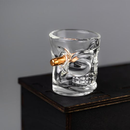 SET VASOS BULLET VERSION CALAVERA